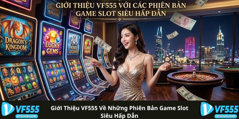 Giới Thiệu VF555 - Nhà Cái Cá Cược Trực Tuyến Uy Tín 3 Slot game tại VF555