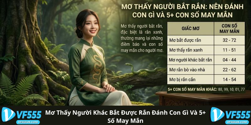 Mơ Thấy Người Khác Bắt Rắn - Ý Nghĩa Và Phân Tích 2 Mơ Thấy Người Khác Bắt Được Rắn Đánh Con Gì Và 5+ Số May Mắn