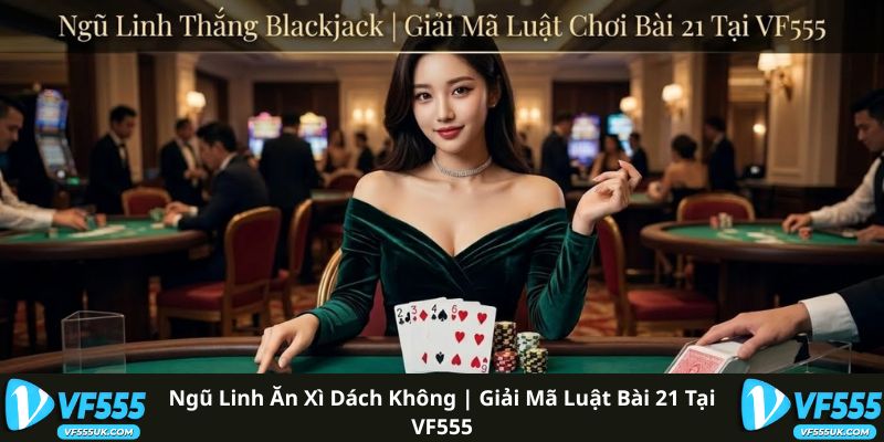 Ngũ Linh Ăn Xì Dách Không - Giải Thích Luật Chơi 3 Ngũ Linh Ăn Xì Dách Không | Giải Mã Luật Bài 21 Tại VF555
