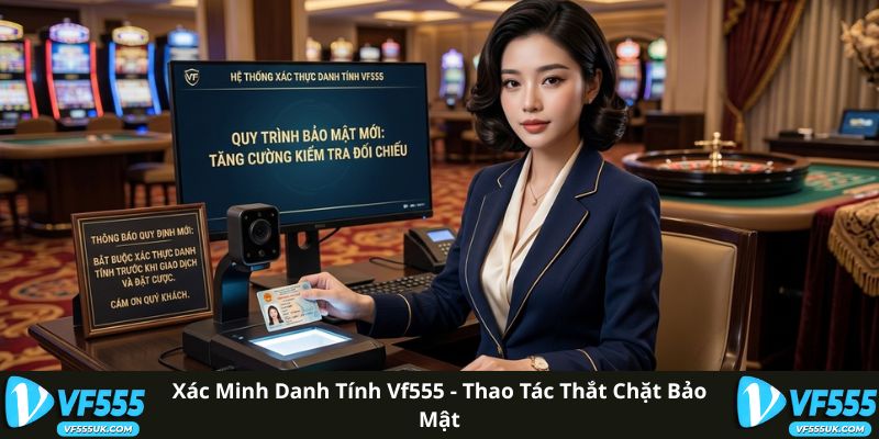 Xác Minh Danh Tính VF555 - Hướng Dẫn KYC Từng Bước 4 Xác Minh Danh Tính VF555 - Thao Tác Thắt Chặt Bảo Mật