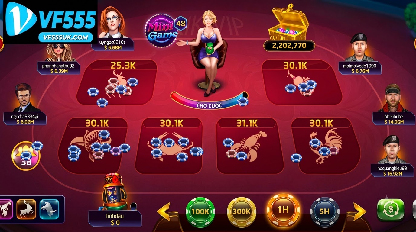 Game bầu cua VF555